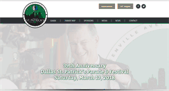 Desktop Screenshot of dallasstpatricksparade.com